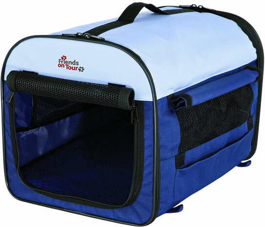 reismand 60 x 50 cm polyester blauw