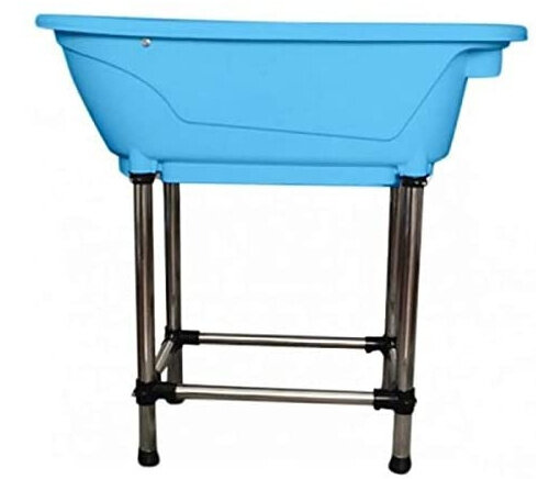 hondenbad 96 x 100 cm blauw
