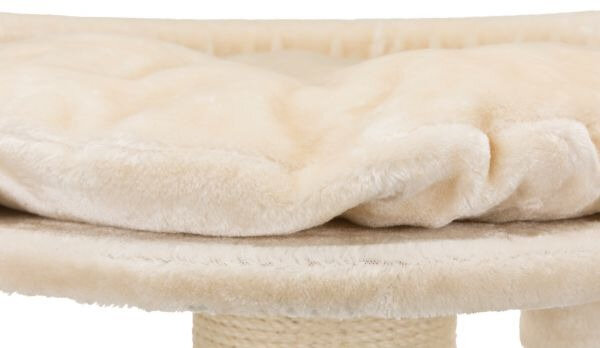 krabpaal Klara 60 x 100 cm pluche/sisal cr&egrave;me