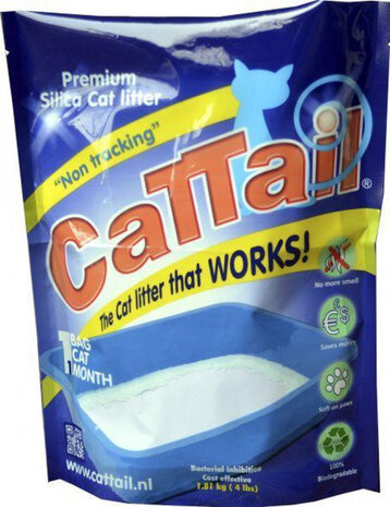 kattenbakvulling Trackless silicagel 1,8 kg