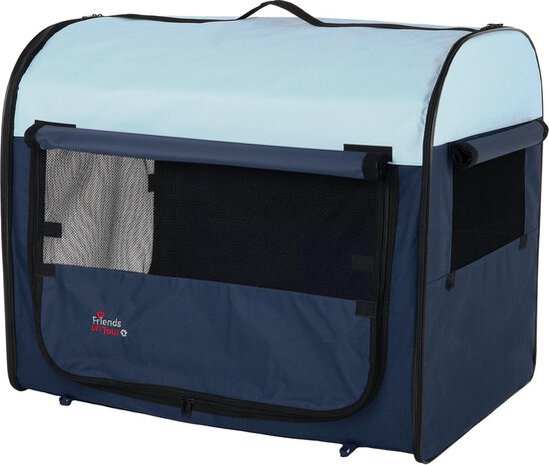 hondendraagtas 80 x 55 x 65 cm polyester blauw
