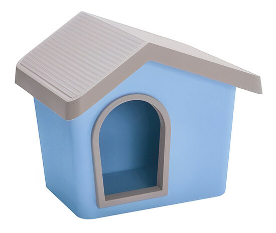 hondenhok Zeus 53 x 47,5 cm pvc lichtblauw