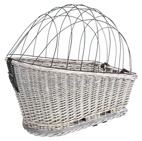 hondenmand 55 x 49 cm grijs