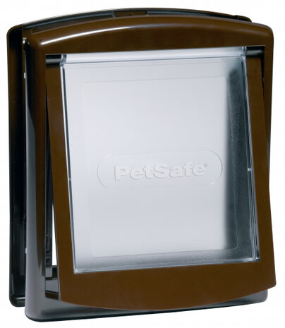katten-hondenluik Staywell 23,6 x 19,8 cm bruin