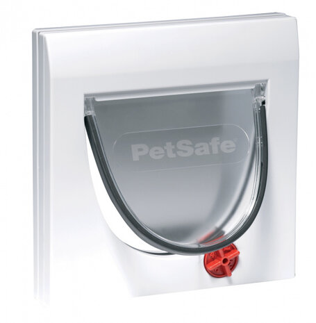 katten-hondenluik 4Way 22,3 x 16 cm wit
