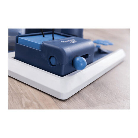 hondenspel Activity Poker Box 31 x 9,5 cm blauw 2-delig