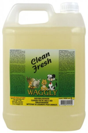dierenverblijfreiniger Clean Fresh 5 liter transparant