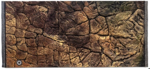 achterwand terrarium Thin 120 x 60 cm hars bruin