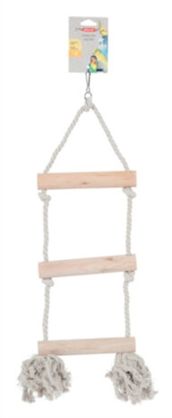 vogelspeelgoed Tao 20 x 3,5 cm hout lichtbruin
