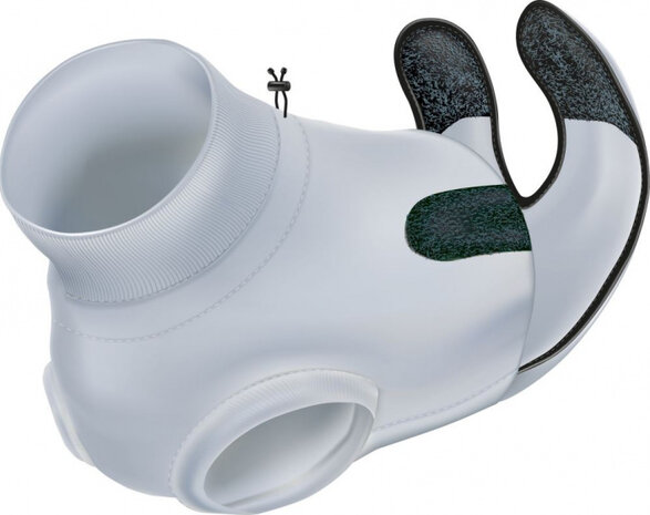 kattenhesje 36-42 cm grijs maat M/L