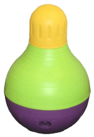 voerkegel Bob-a-lot 13,5 x 21 cm groen/geel/paars