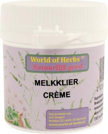 melkklierc&egrave;me Fytotherapie 50 gram plantaardig