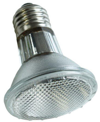 terrariumspot halogeen 7 cm 50W glas/aluminium warm wit