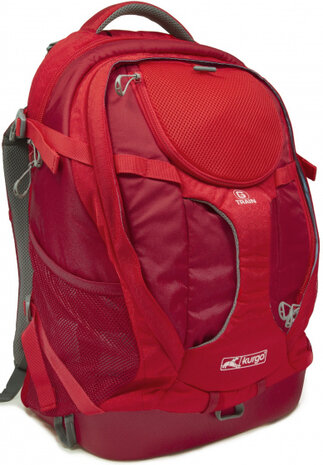 hondenrugtas G-Train K9 Pack Chili 53 cm polyester rood