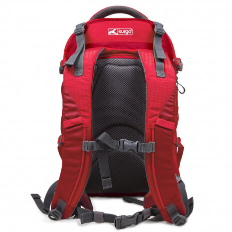 hondenrugtas G-Train K9 Pack Chili 53 cm polyester rood
