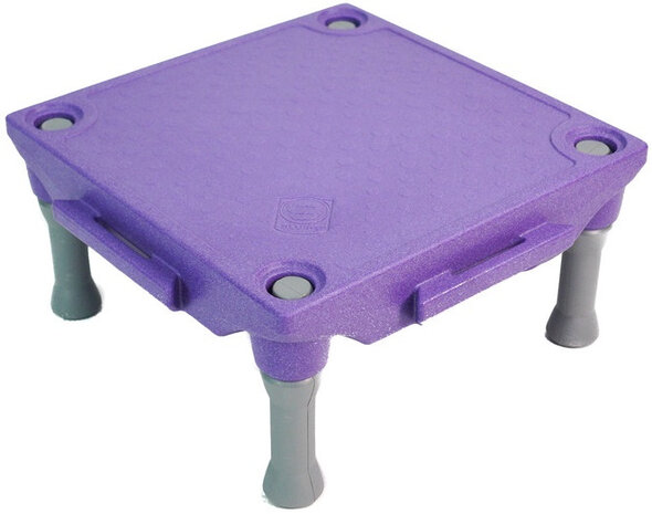hondentrap Klimb 24 x 12 cm aluminium paars