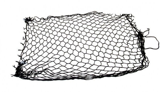 hondennet 106 x 90 cm polyester zwart