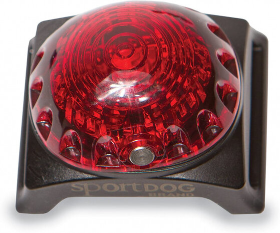 hondenverlichting Locator Beacon 3,6 cm rood/zwart