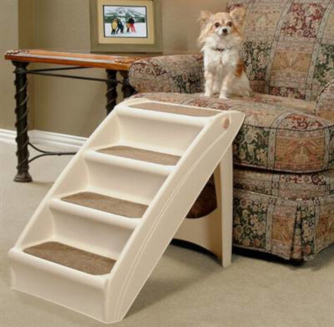 hondentrap PupStep Plus 61 x 41 cm beige