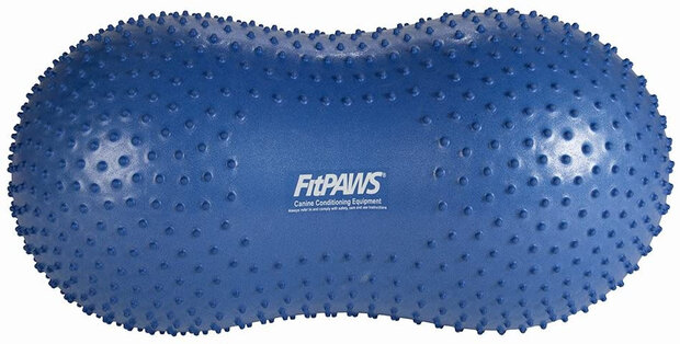 hondentrainer Peanut 60 cm PVC blauw 2-delig