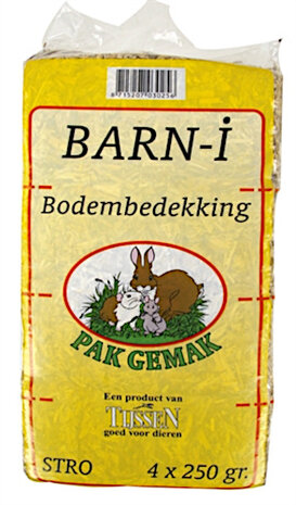 bodembedekking stro 1 kg naturel