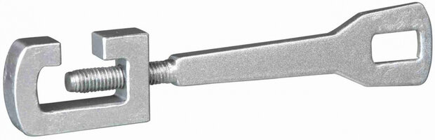 afstandhouder kofferbak 12 cm staal zilver