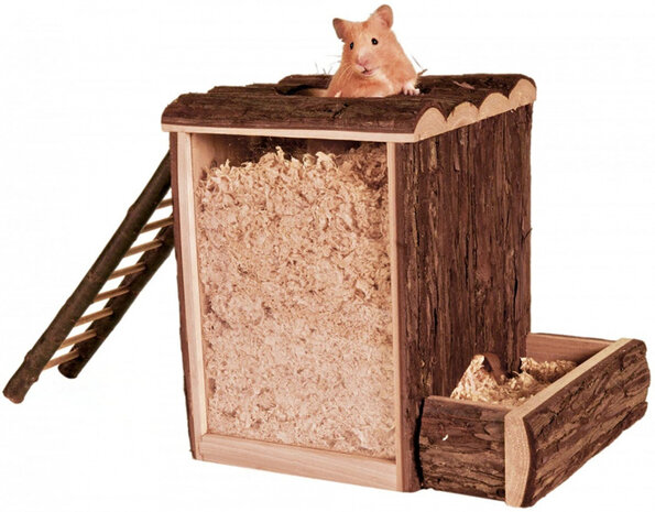 speelhuis Natural Living 25 x 20 cm hout naturel