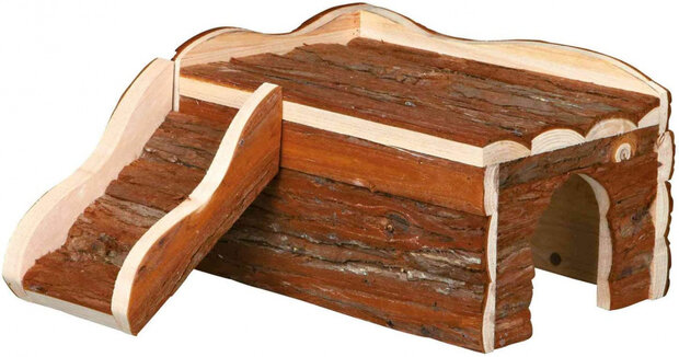 speelhuis Natural Living Ineke 30 x 32 cm hout bruin