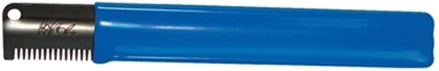 hondentrimmer Middel 20 x 3 cm staal blauw