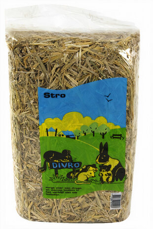 bodemstrooisel 1 kg stro bruin