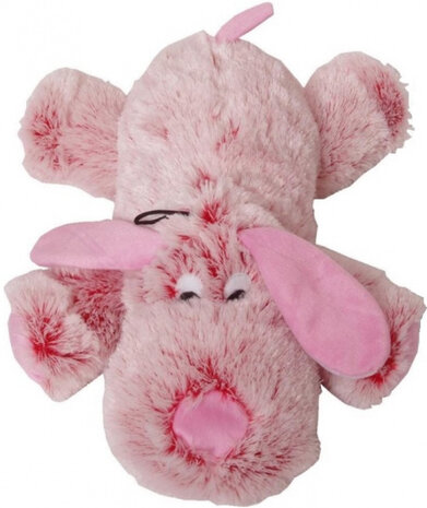 hondenknuffel 35 cm pluche roze