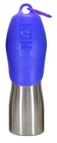 hondendrinkfles RVS blauw 740 ml