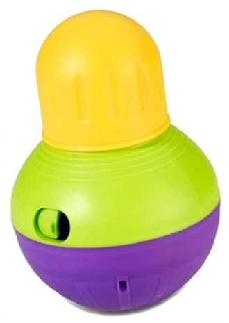 vloerkegel Bob-a-lot 16 x 10 cm geel/groen/paars