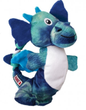 hondenspeelgoed Dragon Knots 26,5 cm polyester blauw