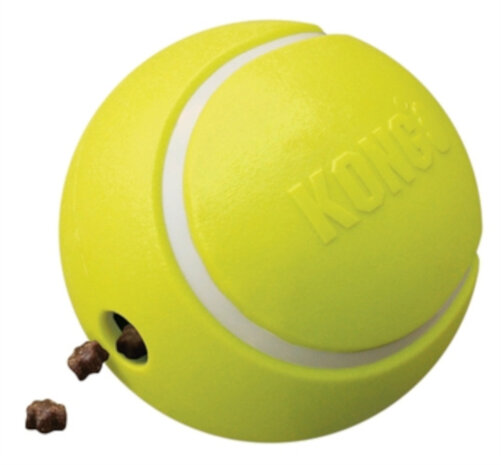 voerpuzzel Tennisbal 14 cm geel