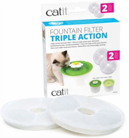filters Triple Action wit 2 stuks