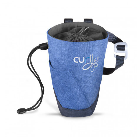 voerdispenser V2 11,5 x 18,5 cm polyester/nylon blauw