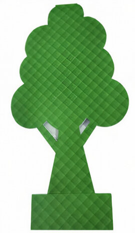trainingpads Pee Pee Tree 60 cm textiel wit 16-delig