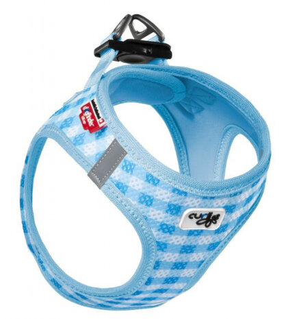 hondentuigje Harness Caro 26-30 cm mesh/nylon blauw