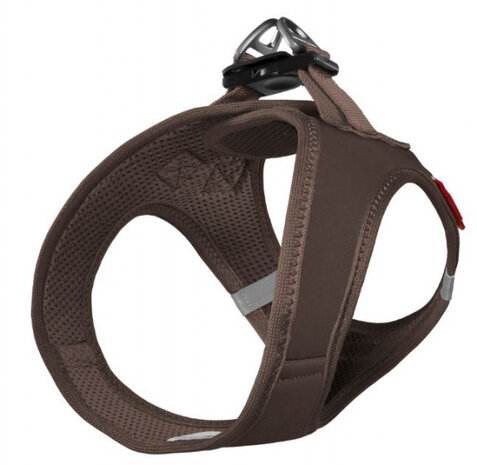 hondentuigje Harness 26-30 cm softshell mesh/nylon bruin