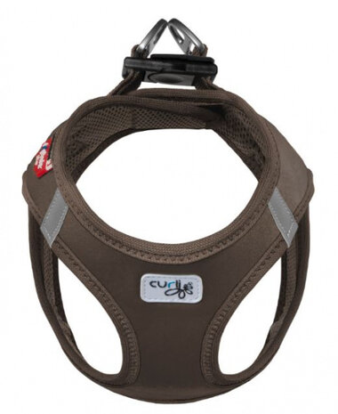 hondentuigje Harness 26-30 cm softshell mesh/nylon bruin