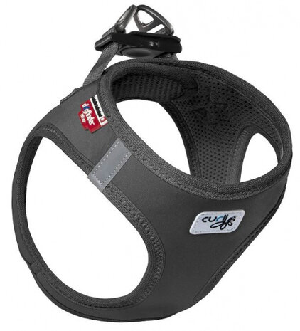 hondentuigje Harness 26-30 cm softshell mesh/nylon zwart