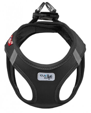 hondentuigje Harness 26-30 cm softshell mesh/nylon zwart