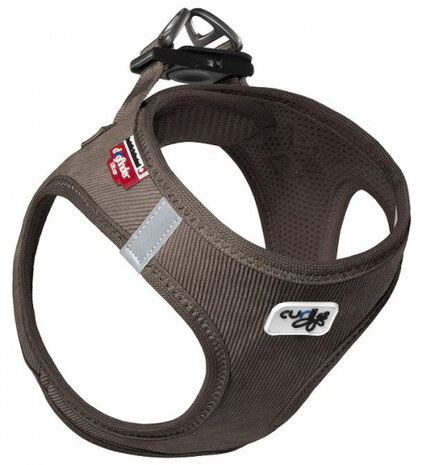 hondentuigje Harness Cord 24-28 cm mesh/nylon bruin