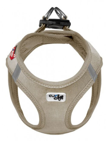 hondentuigje Harness Cord 35-40 cm mesh/nylon beige