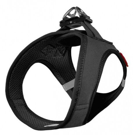 hondentuigje Harness Cord 50-56 cm mesh/nylon zwart