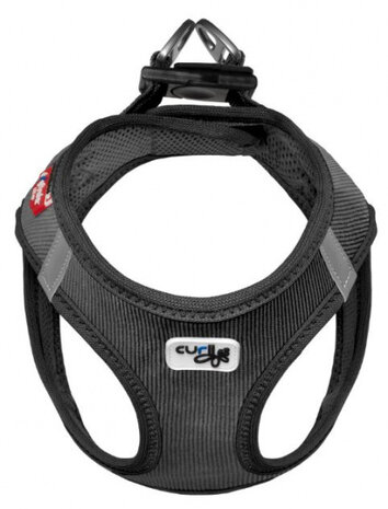 hondentuigje Harness Cord 50-56 cm mesh/nylon zwart
