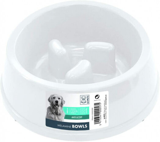 slowfeeder 1400 ml 26,5 x 10 cm wit