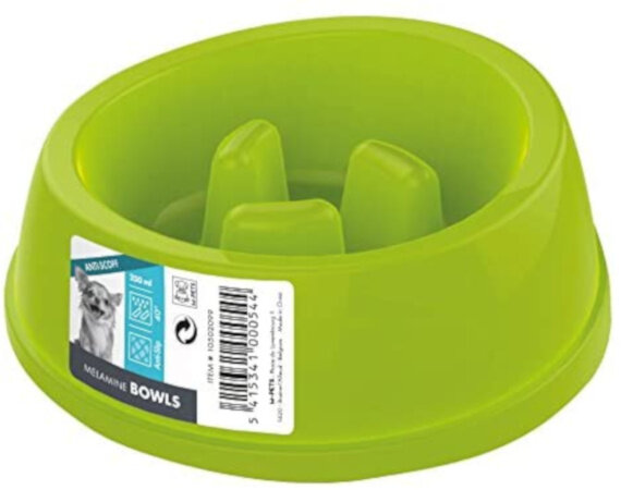 slowfeeder 1400 ml 26,5 x 10 cm groen