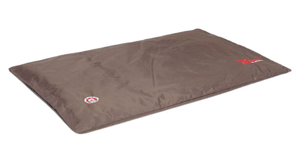 hondenmat Duvet 118 x 75 cm nylon bruin
